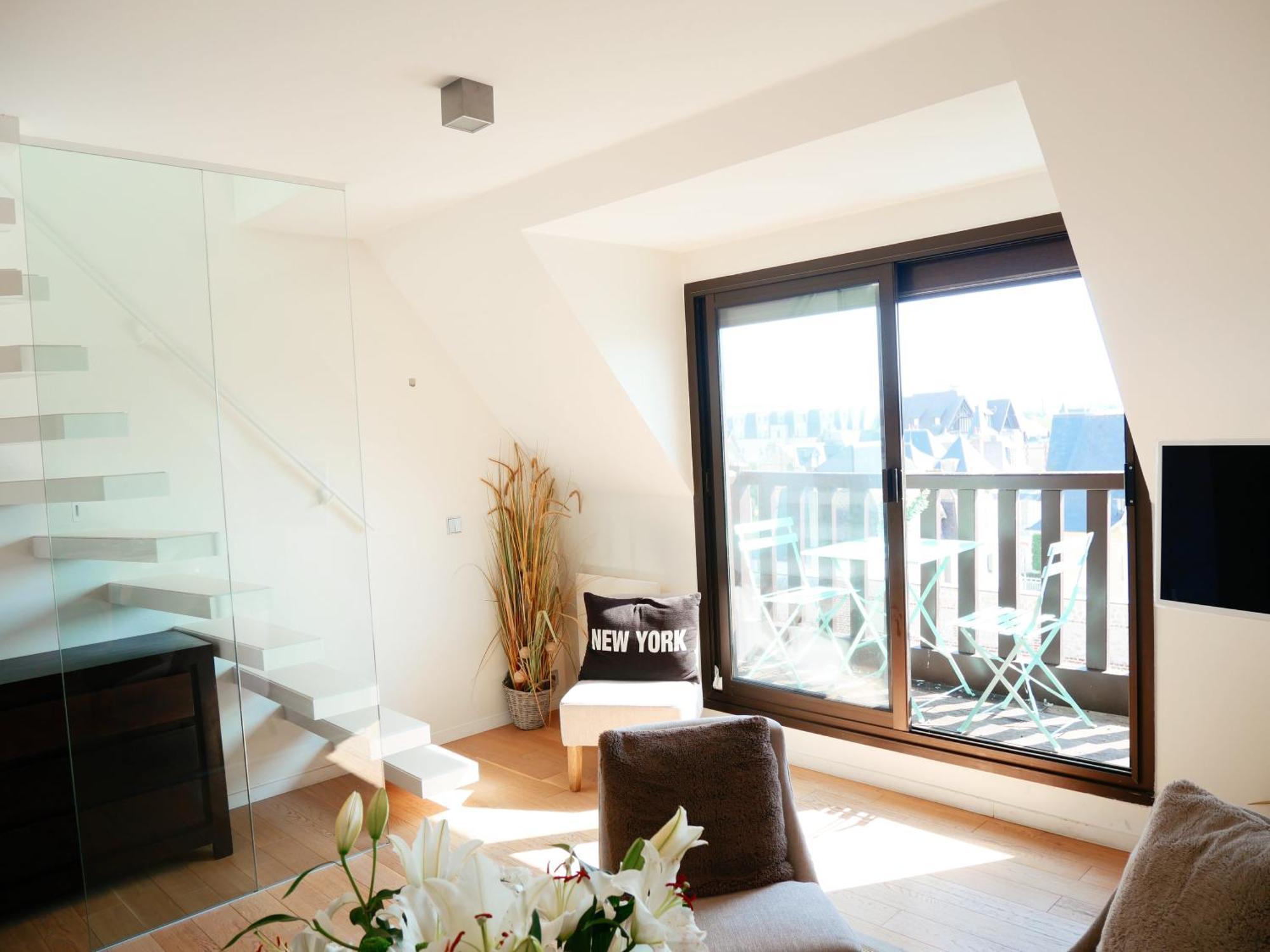 L'Exclusif De Deauville - Ultra Centre, Balcon & Luxe Moderne ภายนอก รูปภาพ